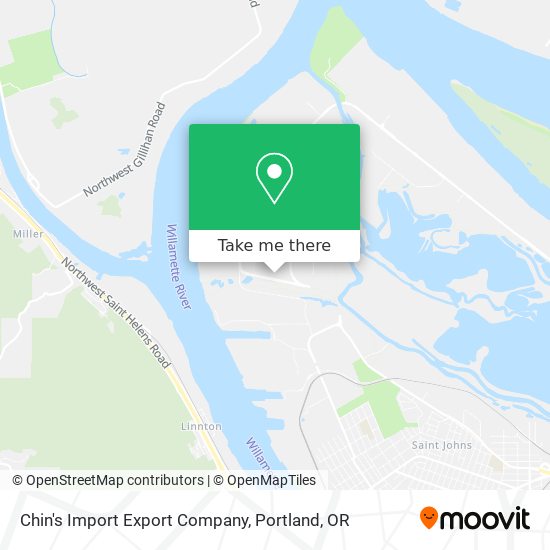 Chin's Import Export Company map