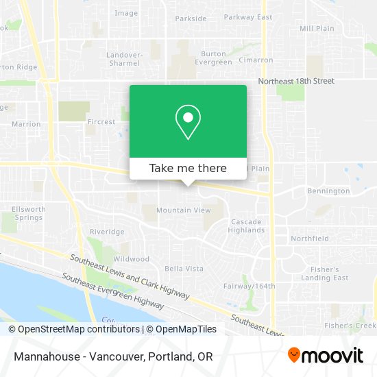 Mannahouse - Vancouver map