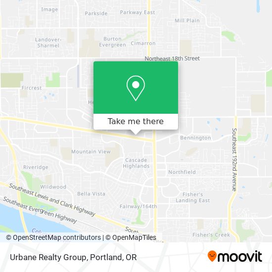 Urbane Realty Group map