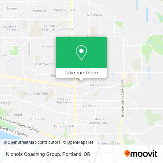 Mapa de Nichols Coaching Group