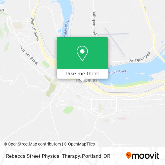 Mapa de Rebecca Street Physical Therapy