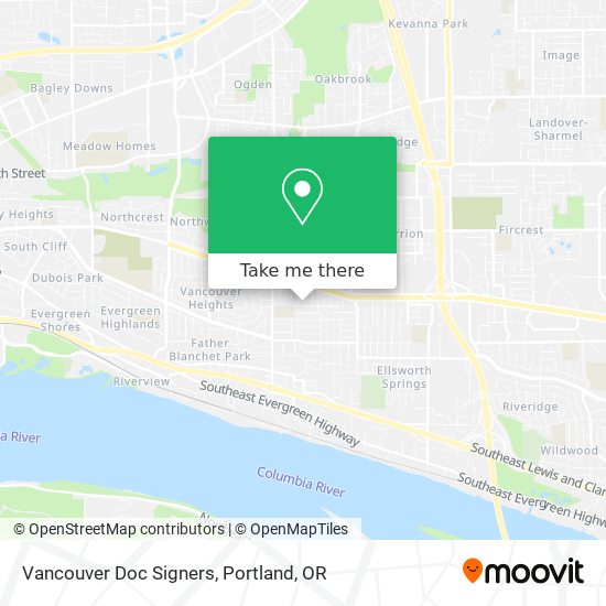 Vancouver Doc Signers map