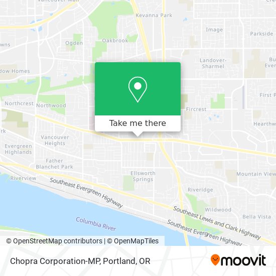 Mapa de Chopra Corporation-MP
