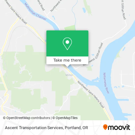 Ascent Transportation Services map