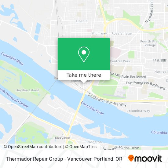 Thermador Repair Group - Vancouver map