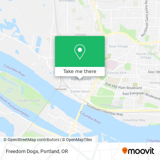 Freedom Dogs map