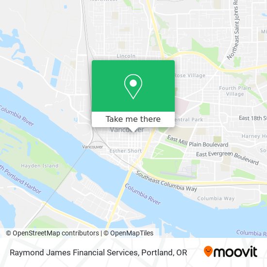 Mapa de Raymond James Financial Services