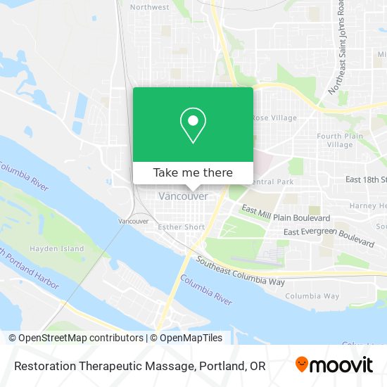 Mapa de Restoration Therapeutic Massage