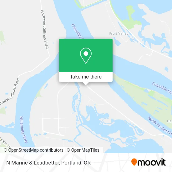 Mapa de N Marine & Leadbetter