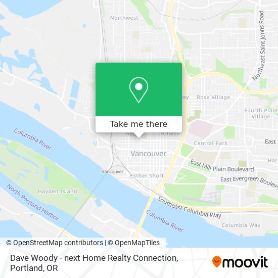 Dave Woody - next Home Realty Connection map
