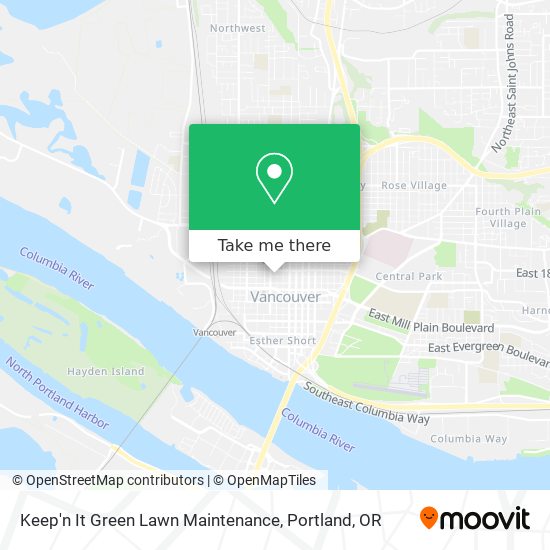 Mapa de Keep'n It Green Lawn Maintenance