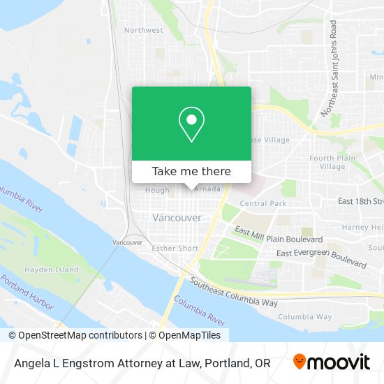 Mapa de Angela L Engstrom Attorney at Law