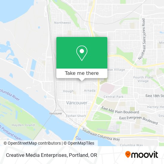 Creative Media Enterprises map