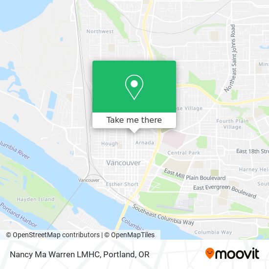 Mapa de Nancy Ma Warren LMHC