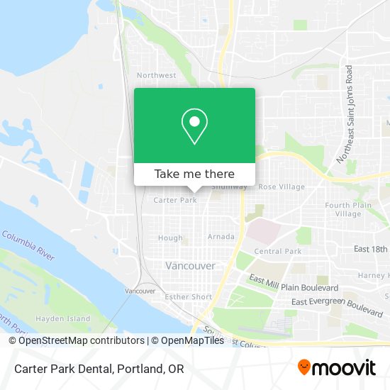 Mapa de Carter Park Dental