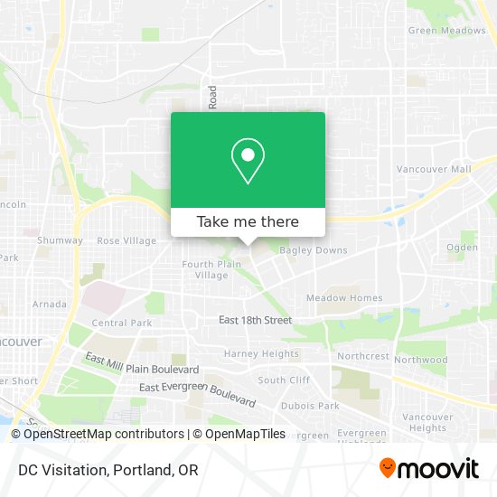 DC Visitation map