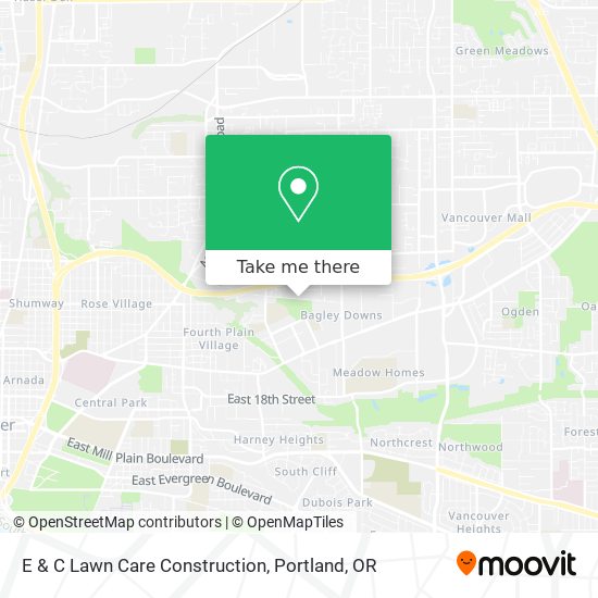 Mapa de E & C Lawn Care Construction