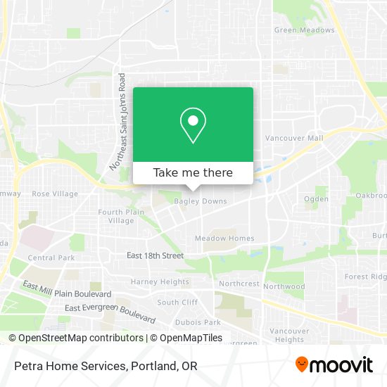 Petra Home Services map