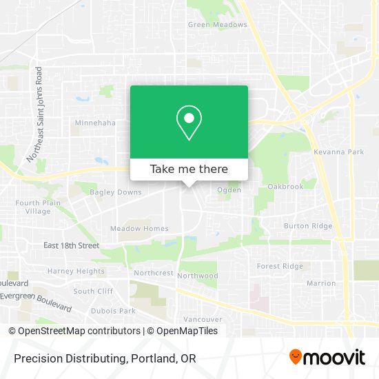 Precision Distributing map