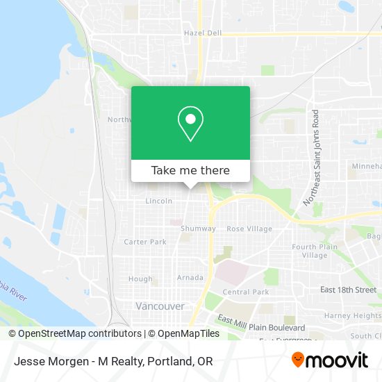 Mapa de Jesse Morgen - M Realty