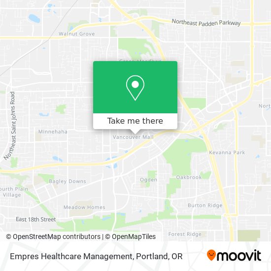Mapa de Empres Healthcare Management