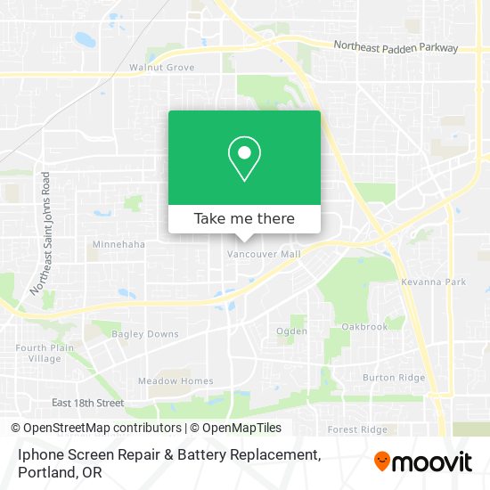 Mapa de Iphone Screen Repair & Battery Replacement