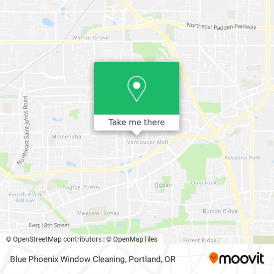 Blue Phoenix Window Cleaning map