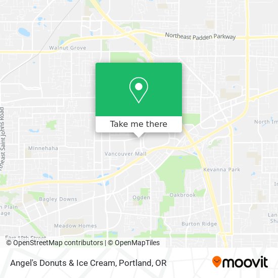 Angel's Donuts & Ice Cream map