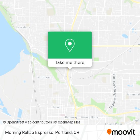 Mapa de Morning Rehab Espresso