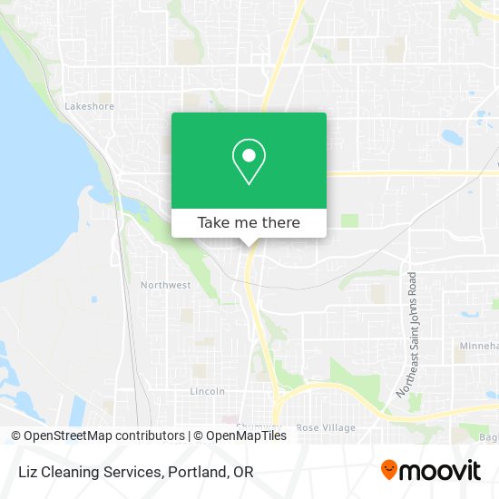 Liz Cleaning Services map