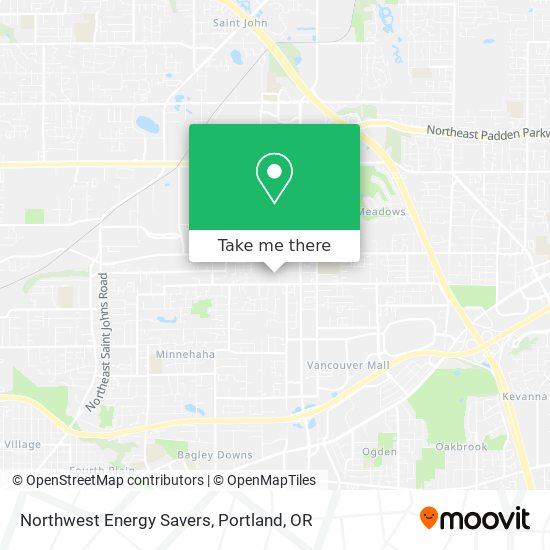 Northwest Energy Savers map