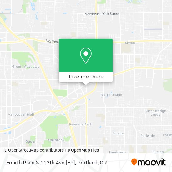 Mapa de Fourth Plain & 112th Ave [Eb]