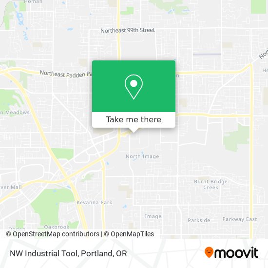 NW Industrial Tool map