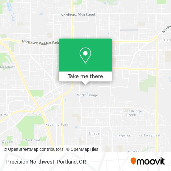 Precision Northwest map