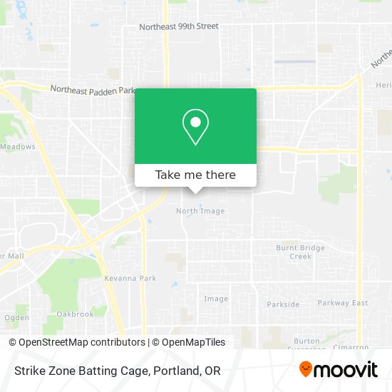 Mapa de Strike Zone Batting Cage