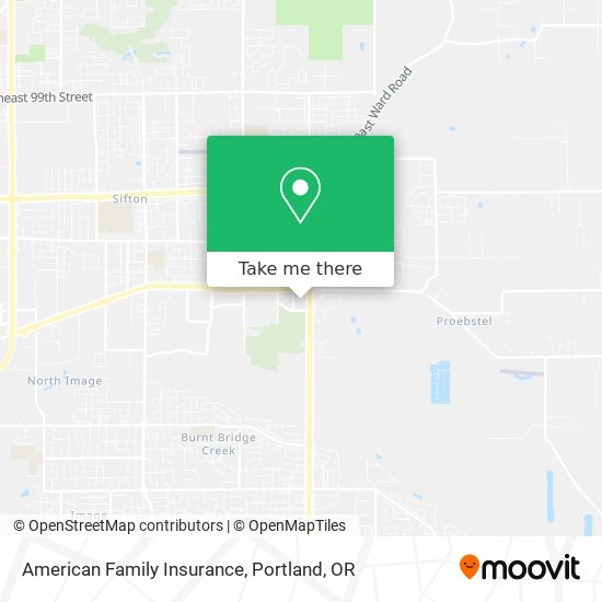 American Family Insurance map