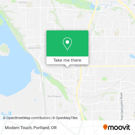 Modern Touch map