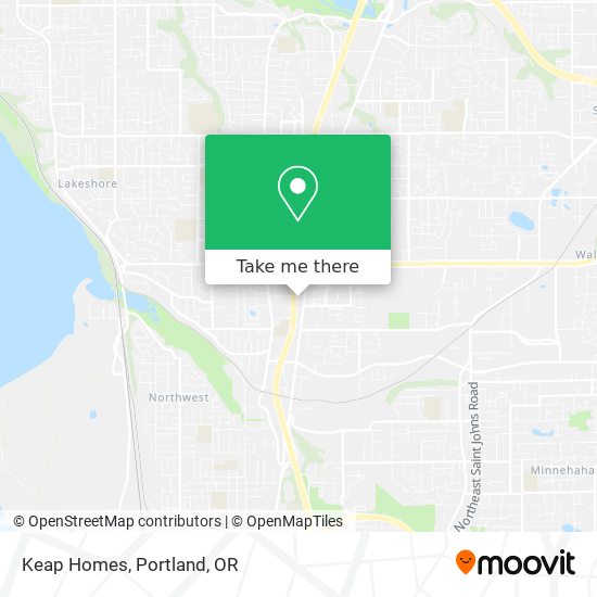 Keap Homes map