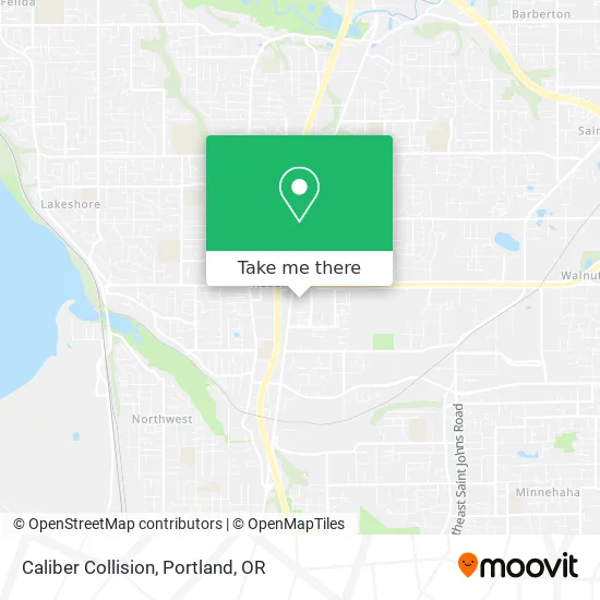 Caliber Collision map
