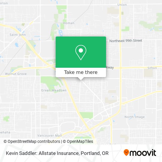 Kevin Saddler: Allstate Insurance map