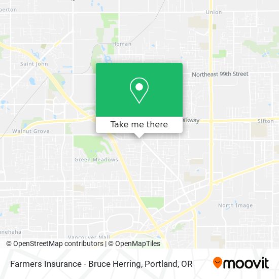 Farmers Insurance - Bruce Herring map