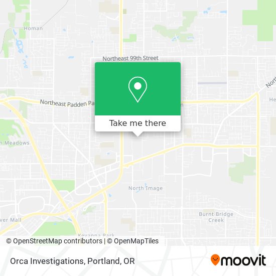 Orca Investigations map