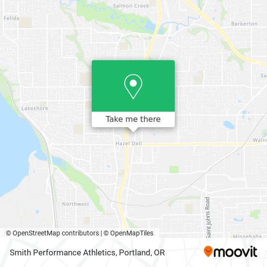 Mapa de Smith Performance Athletics