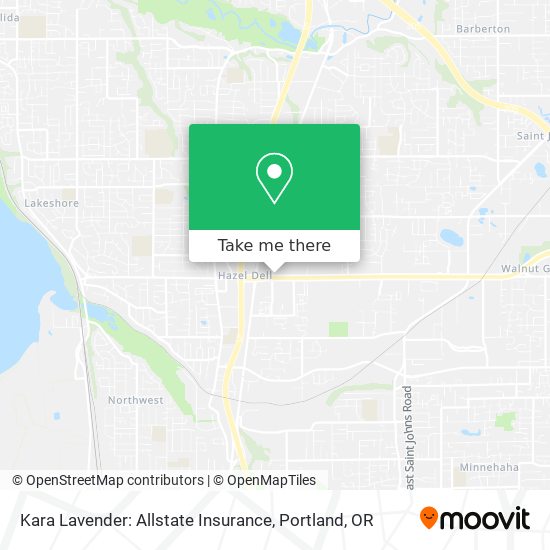 Kara Lavender: Allstate Insurance map