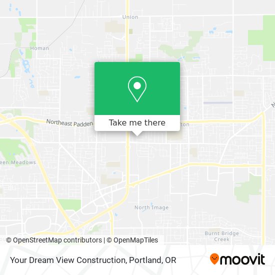 Your Dream View Construction map