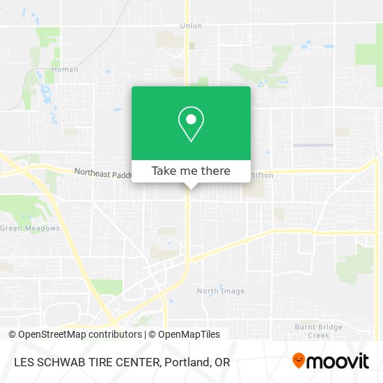 Mapa de LES SCHWAB TIRE CENTER