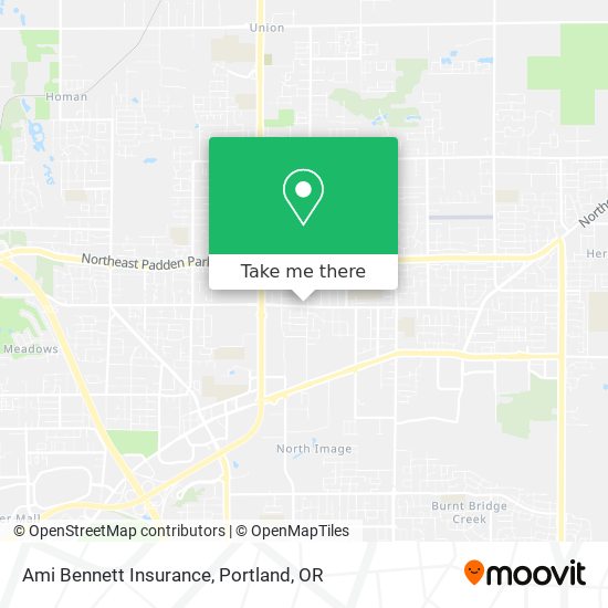 Ami Bennett Insurance map