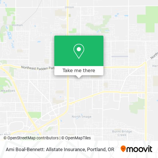 Ami Boal-Bennett: Allstate Insurance map