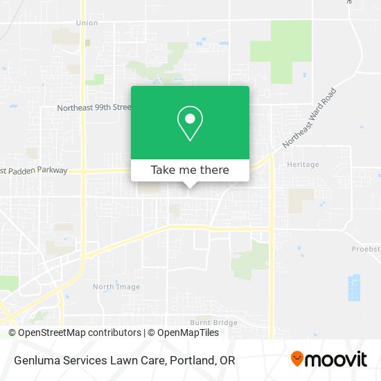 Genluma Services Lawn Care map