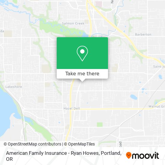 American Family Insurance - Ryan Howes map